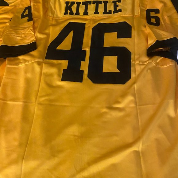Nike IOWA HAWKEYES GEORGE KITTLE Men's JERSEY Sz M,L,XL,2XL New w tags 49ERS - Picture 6 of 6